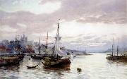 Seascape, boats, ships and warships. 17